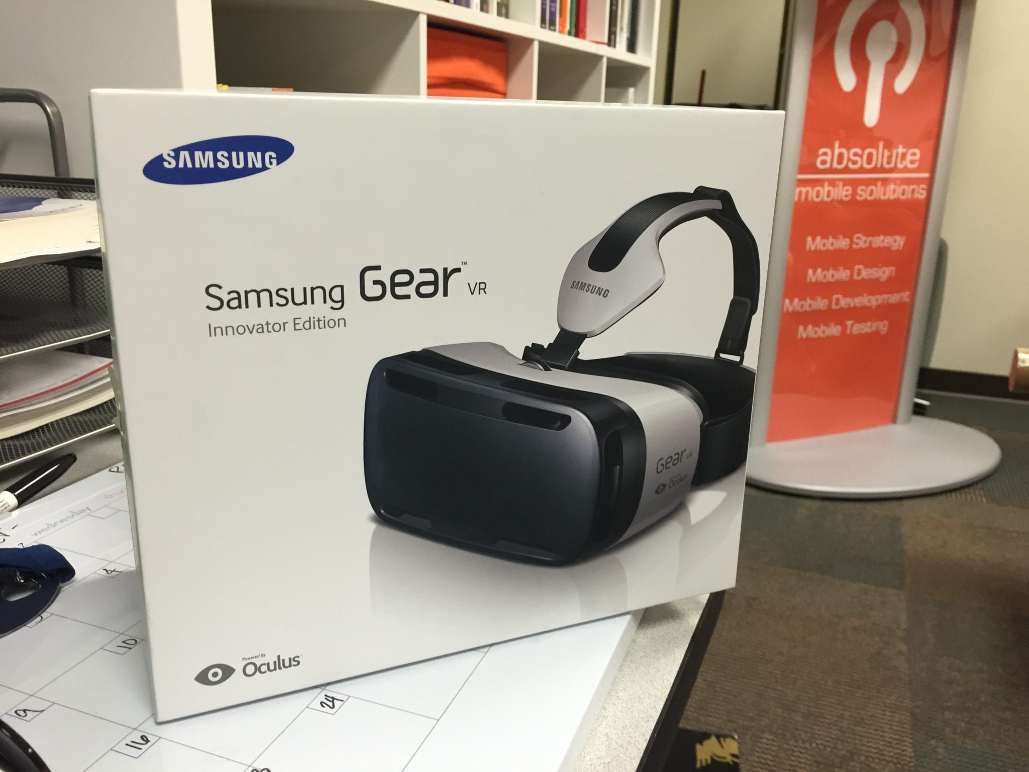 Absolute Goes Hands On With The Samsung Gear Vr Absolute Marketing Solutions