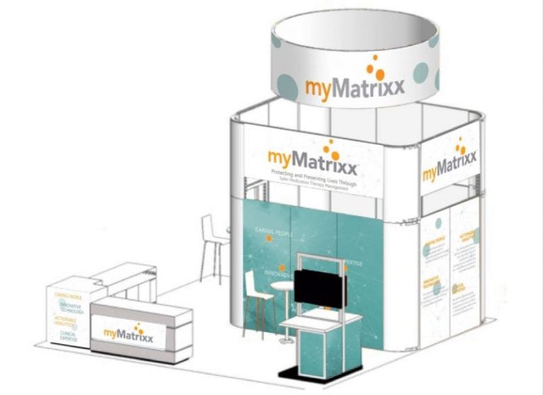 mymatrixx tradeshow booth design Tampa Trade Show Booth Design