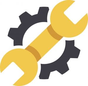 Repair icon. Vector Illustration tampa wordpress maintenance