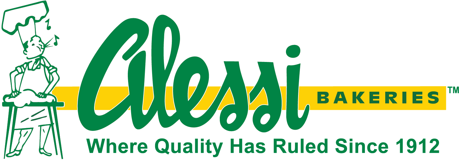 Alessi Logo with green tagline