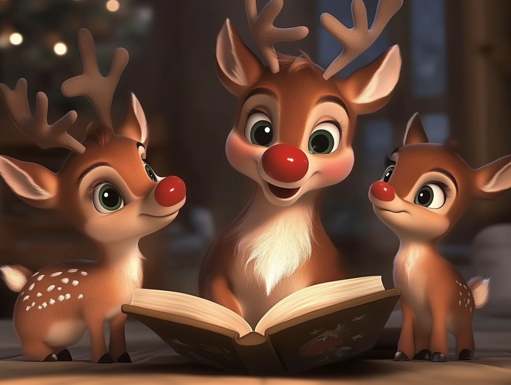 father_reading_rudolph_the_red_nosed_reindeer